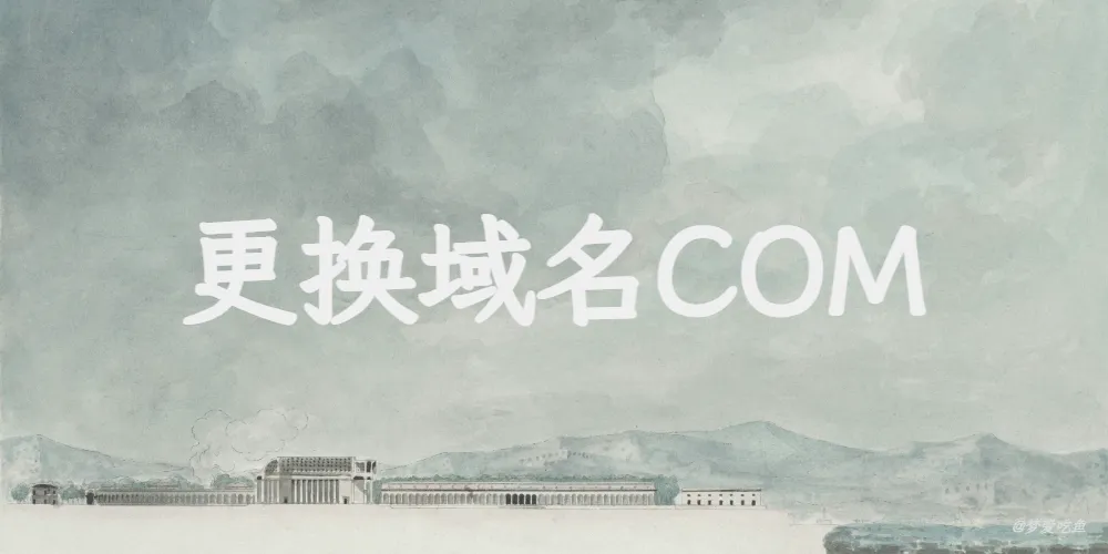 更换主域名.COM还是主流玩得舒服